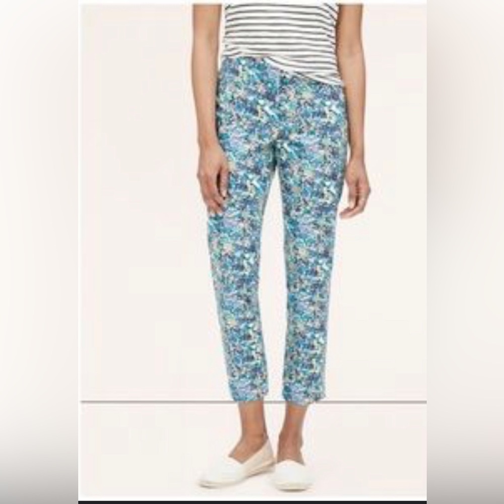 Loft Julie Floral Capris